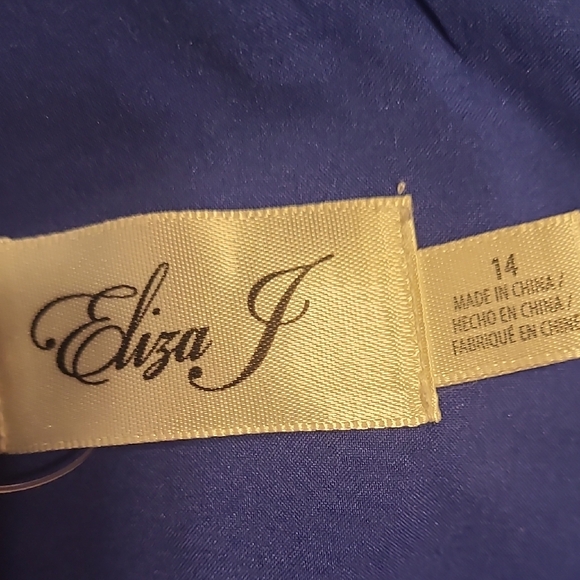 Eliza J Royal Blue Maxi Dress - Picture 2 of 7